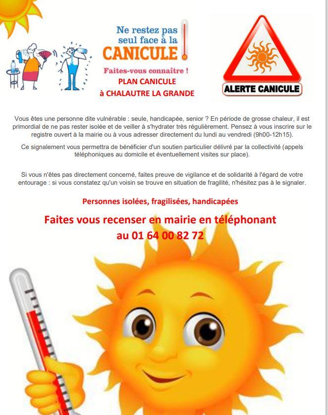 Canicule chalautre